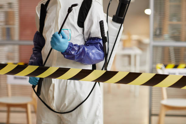 Professional Blood Cleanup technician working in Dupo, IL